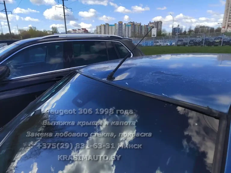 Кузовной ремонт Peugeot 306 1998 года