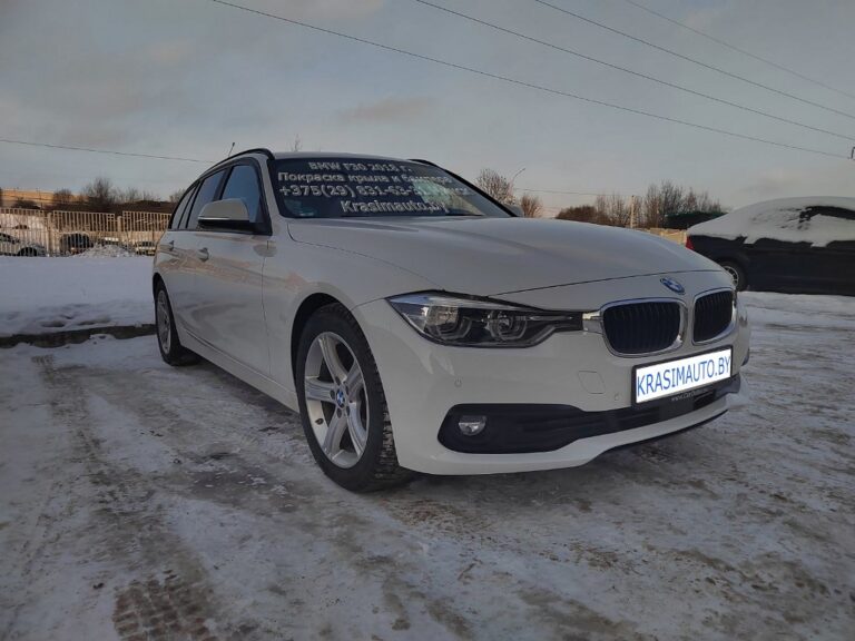BMW 3 F30 2018 г. После