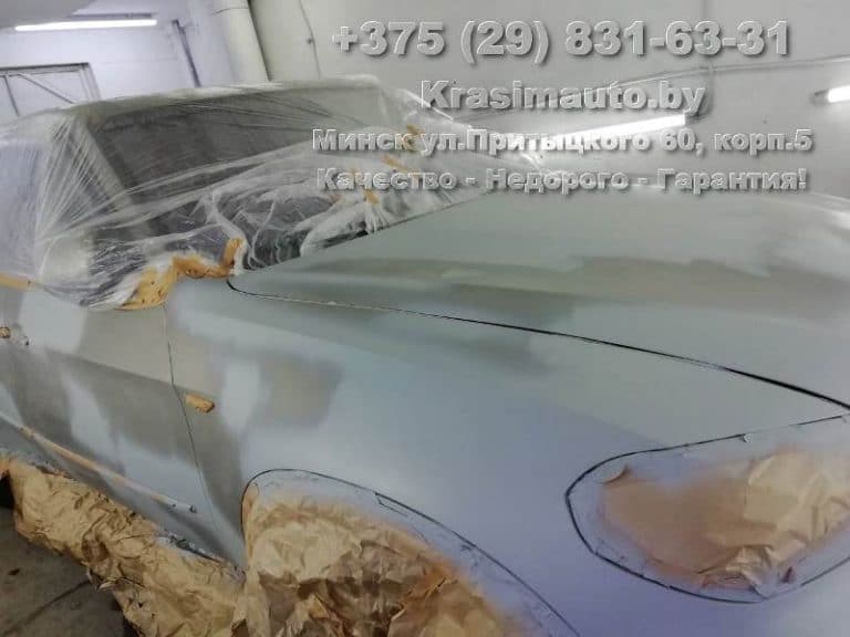 подготовка к покраске BMW X5 2012
