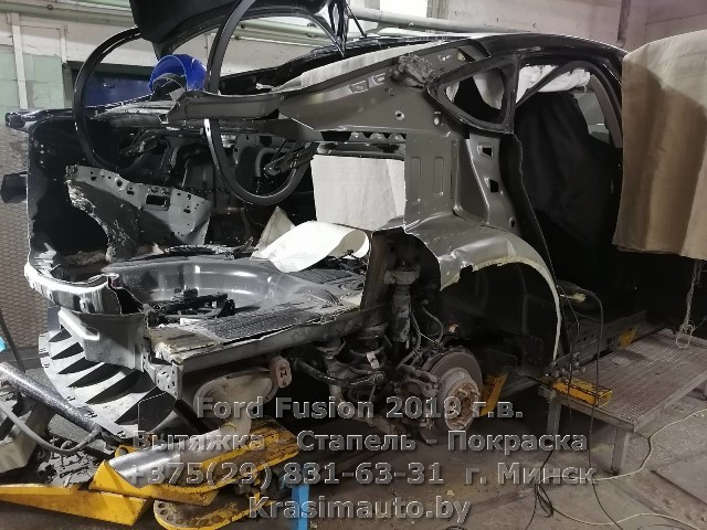 Ford Fusion 2019 ремонт кузова в Минске