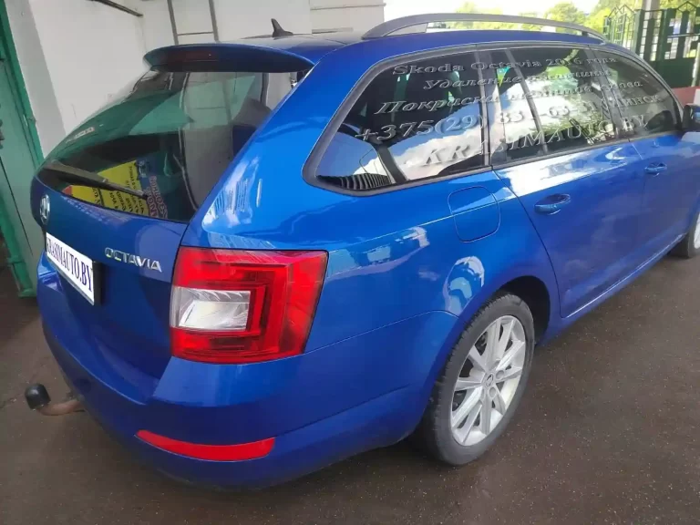 Skoda Octavia 2016 года после