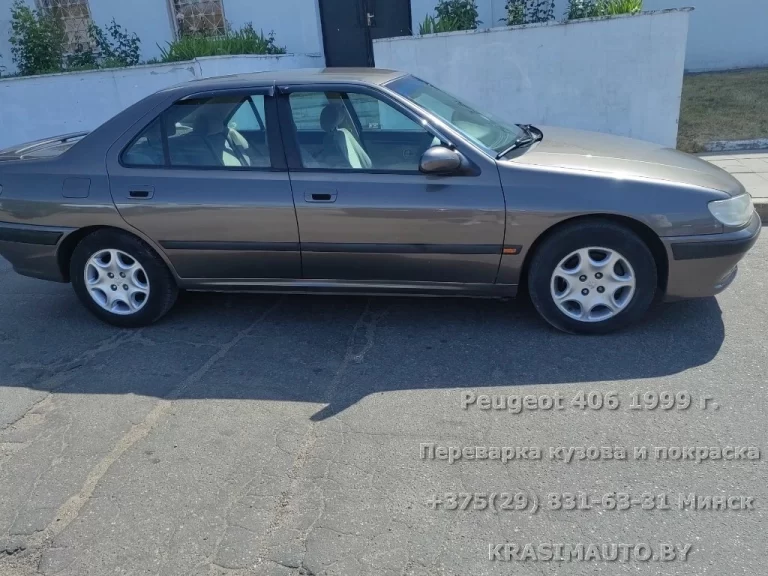 Peugeot 406 1999 г. После