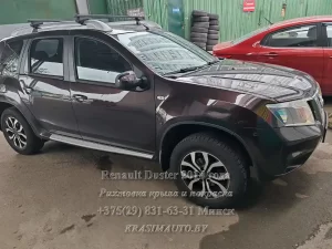 Рихтовка крыла и покраска Renault Duster 2014 года