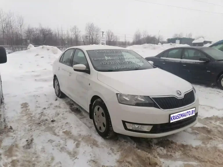 Skoda Rapid 2014 года После