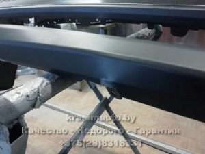 Subaru Forester ремонт и покраска бампера на СТО в Минске +375298316331